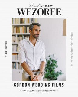 Wezoree article interview of gordonweddingfilms best wedding videographer