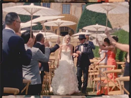 Wedding film shot on super 8 analog in France